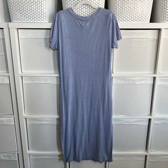Outerknown Neptune Tee Dress in Blue - Picture 4 of 4